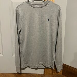 Polo by Ralph Lauren Gray Long Sleeve Tee